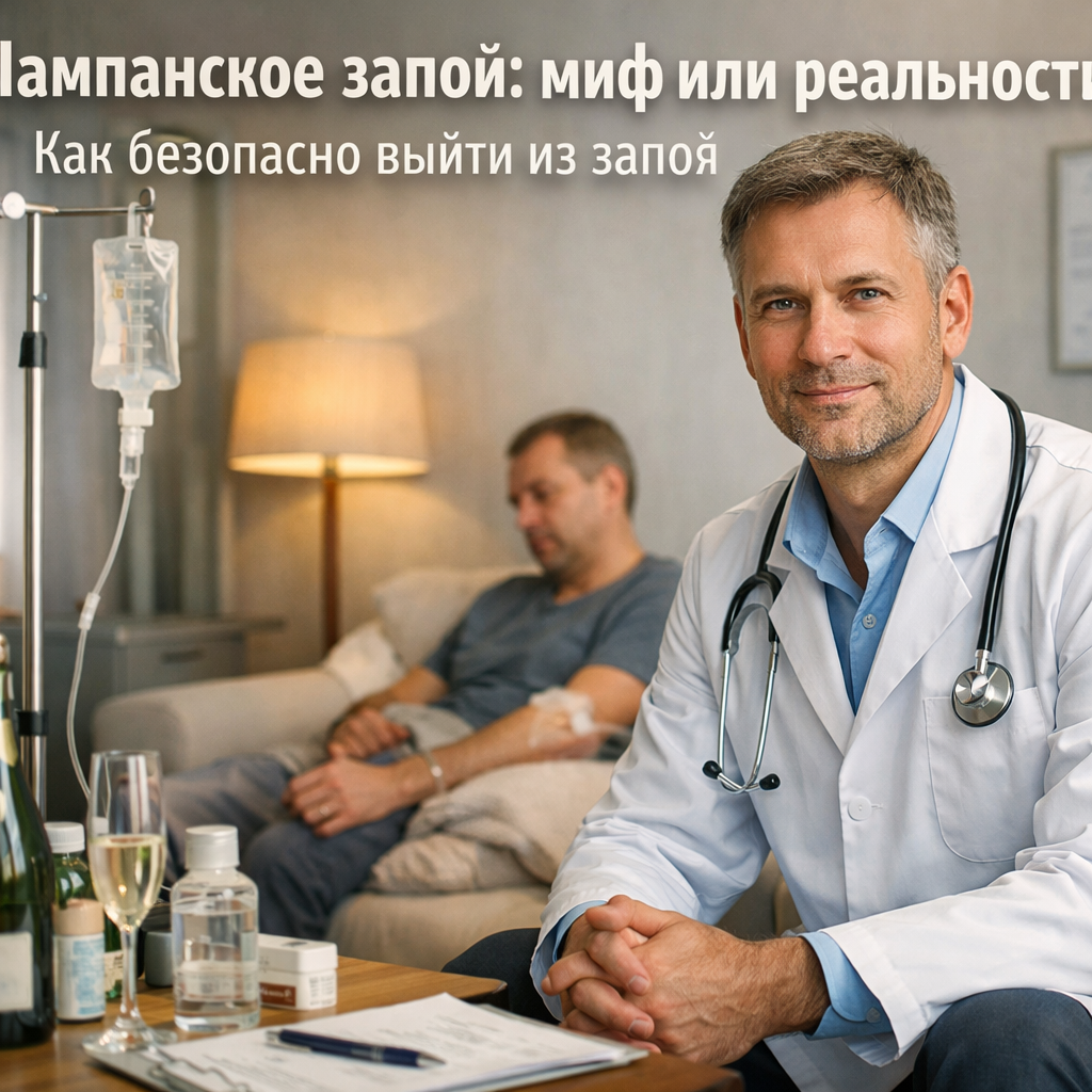 Запой от шампанского: миф или реальность? Как безопасно выйти